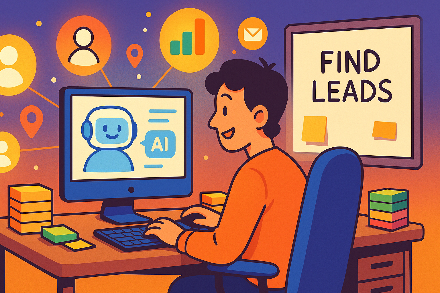How to Find Leads for Your Project Using AI