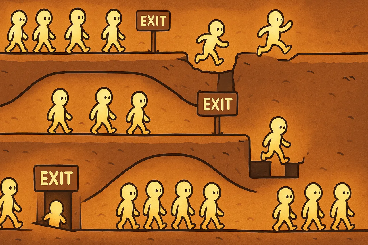 Finding the Exit Points: Where (and Why) Visitors Leave